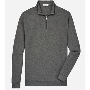 Peter Millar Men's Crown Comfort Interlock Quarter-Zip. Size L, NWT